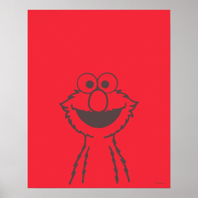 Sesame Street | Elmo Bright Poster (Framsidan)