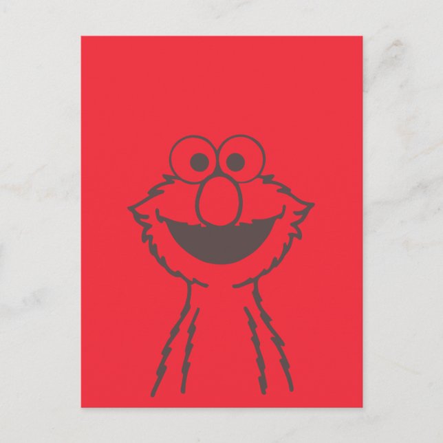 Sesame Street | Elmo Bright Vykort (Framsida)