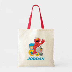 Sesame Street Elmo Chugga Chugga Two Två Födelseda Tygkasse