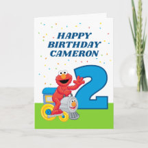 Sesame Street Elmo Chugga Chugga Two Two Födelseda