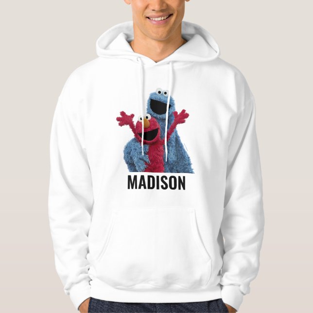 Sesame Street | Elmo & Cookie Monster Hoodie (Framsida)