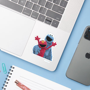 Sesame Street Elmo & Cookie Monster Klistermärken