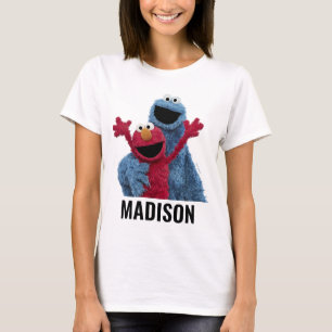 Sesame Street   Elmo & Cookie Monster T Shirt
