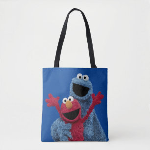Sesame Street Elmo & Cookie Monster Tygkasse