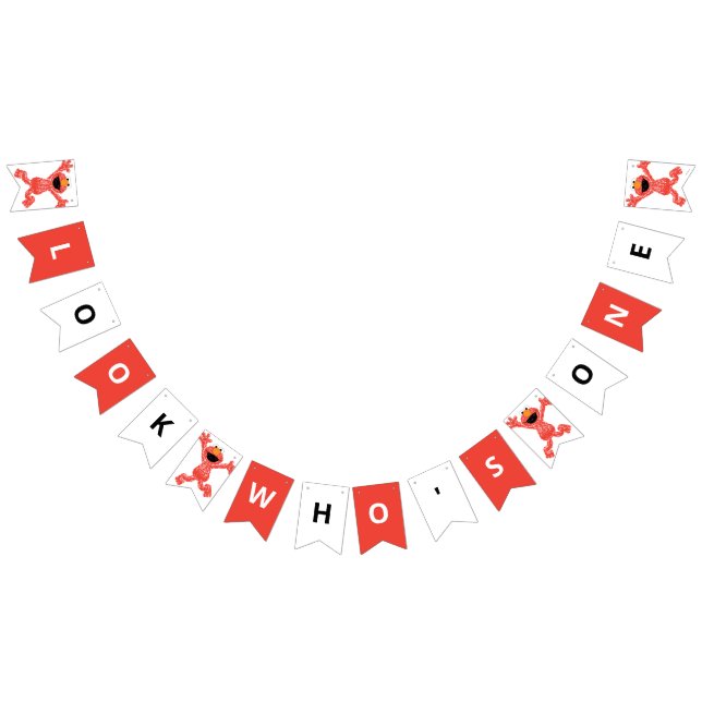 Sesame Street Elmo | Crayon Birthday Vimplar (Alla)