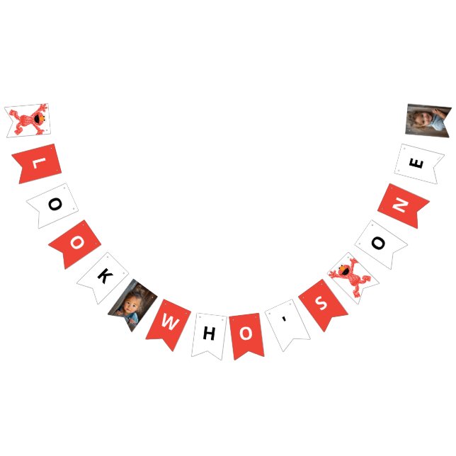 Sesame Street Elmo | Crayon Birthday Vimplar (Alla)