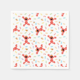 Sesame Street Elmo | Crayon på födelsedagen Pappersservett