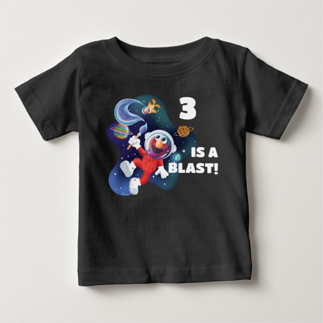 Sesame Street | Elmo & Dorothy i Rymden T Shirt (Framsida)
