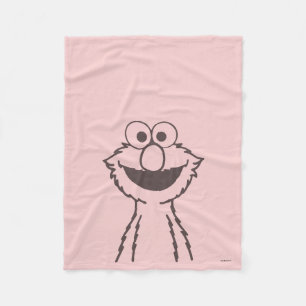 Sesame Street Elmo Fleecefilt
