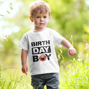 Sesame Street Elmo - Födelsedags Pojken T Shirt