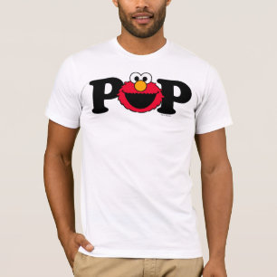 Sesame Street Elmo - Födelsedags Pop T-Shirt