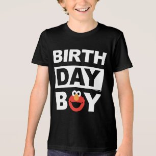 Sesame Street   Elmo - Födelsedagsgrabb T Shirt