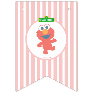 Sesame Street   Elmo - Första födelsedagen Vimplar