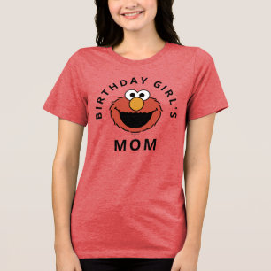 Sesame Street   Elmo - Första födelsedags Tri-Blen T Shirt
