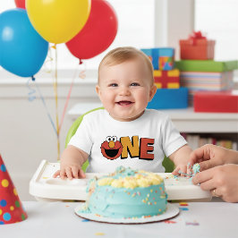 Sesame Street | Elmo - Första födelsedagsbaby T-sh T Shirt