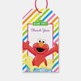 Sesame Street | Elmo Girl's Birthday Presentetikett