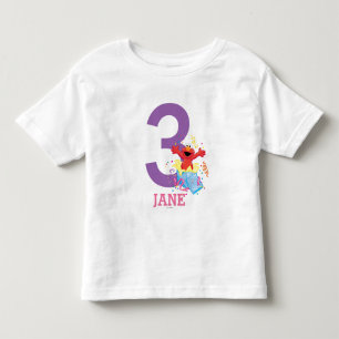 Sesame Street   Elmo Girl's Birthday T-shirt