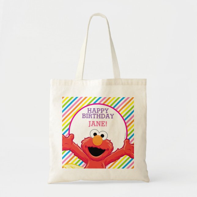 Sesame Street | Elmo Girl's Birthday Tygkasse (Framsidan)