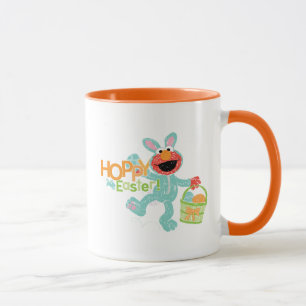 Sesame Street - Elmo   Glad Påsk Mugg