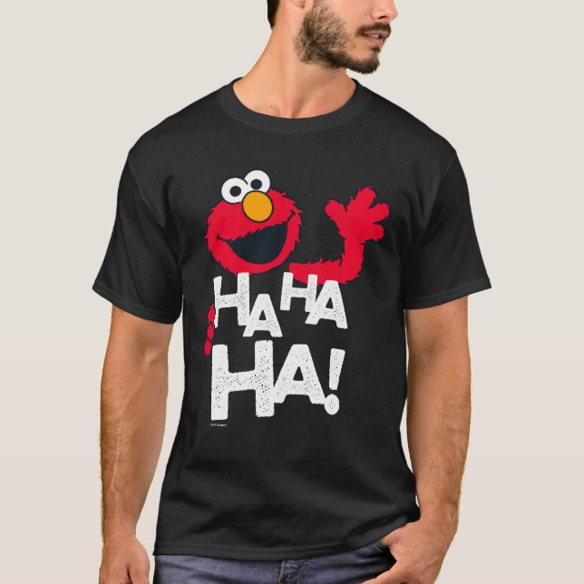 Sesame Street | Elmo - Ha Ha Ha! Tee Shirt (Framsida)