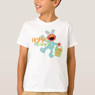 Sesame Street - Elmo Hoppy Påsk T Shirt