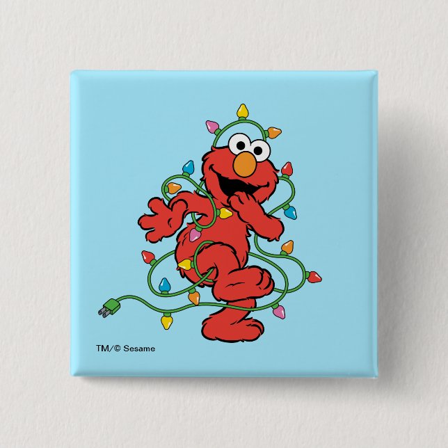 Sesame Street | Elmo jul Ljus Knapp (Framsida)