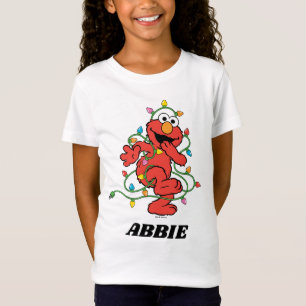 Sesame Street   Elmo jul Ljus T Shirt
