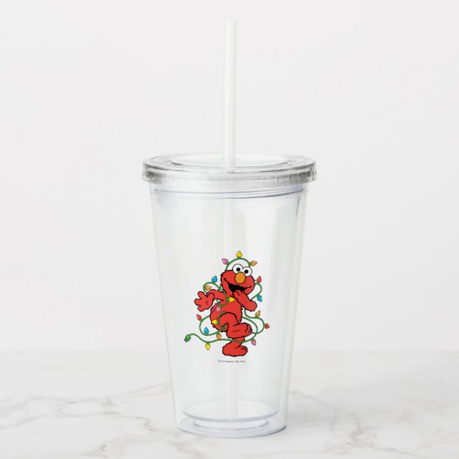 Sesame Street | Elmo jul Ljus Take Away Mugg (Framsida)