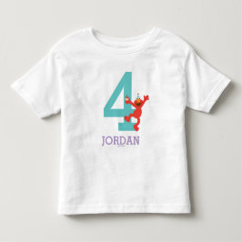 Sesame Street | Elmo - Konfetti 4-årsdag Tee