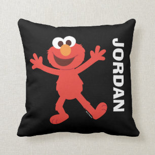 Sesame Street   Elmo-kuddfodral med namn Kudde