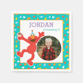 Sesame Street | Elmo - Kupaka och Konfetti-födelse Pappersservett