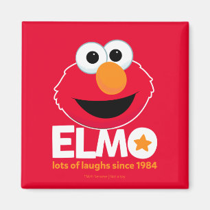 Sesame Street   Elmo Laughs sedan 1984 Magnet