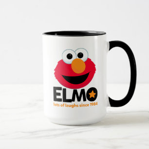 Sesame Street Elmo Laughs sedan 1984 Mugg