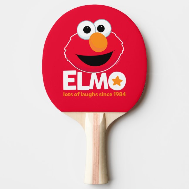 Sesame Street | Elmo Laughs sedan 1984 Pingisracket (Framsidan)