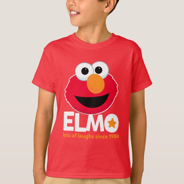 Sesame Street | Elmo Laughs sedan 1984 T Shirt (Framsida)