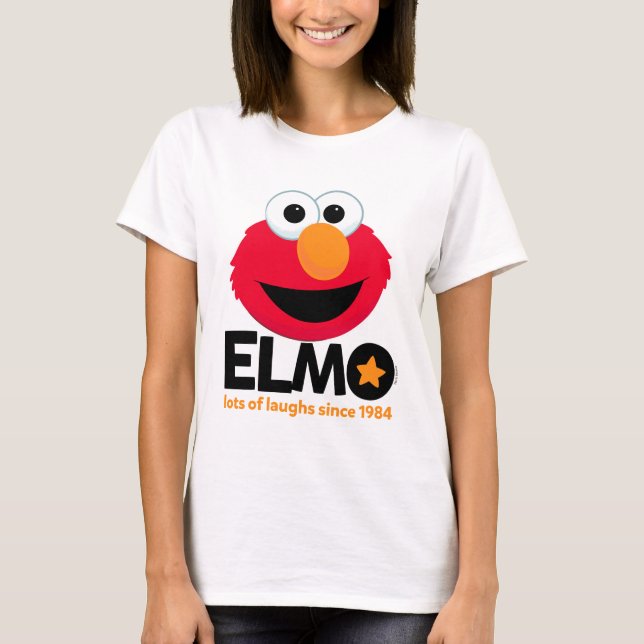 Sesame Street | Elmo Laughs sedan 1984 T Shirt (Framsida)