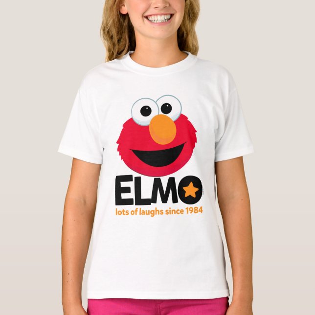 Sesame Street | Elmo Laughs sedan 1984 T Shirt (Framsida)