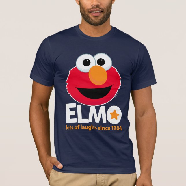 Sesame Street | Elmo Laughs sedan 1984 T Shirt (Framsida)