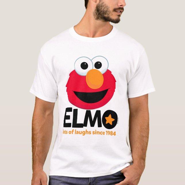 Sesame Street | Elmo Laughs sedan 1984 T Shirt (Framsida)