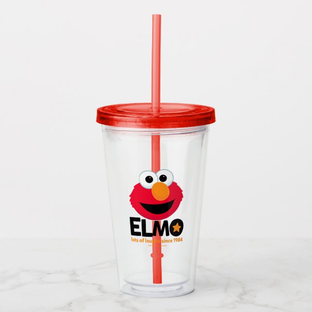 Sesame Street | Elmo Laughs sedan 1984 Take Away Mugg (Framsida)