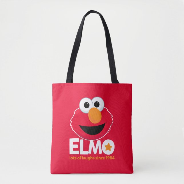Sesame Street | Elmo Laughs sedan 1984 Tygkasse (Framsida)
