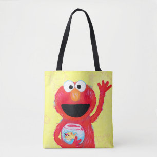 Sesame Street Elmo med Goldfish Tygkasse