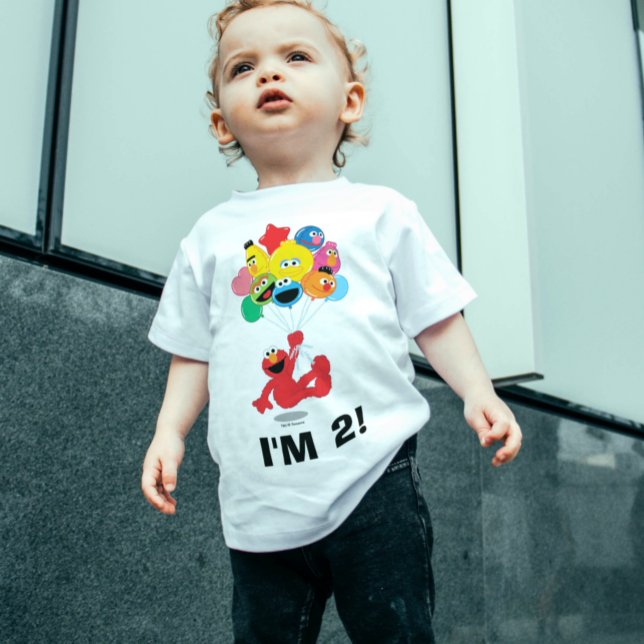 Sesame Street | Elmo & Pals - andra födelsedagen T Shirt (Skapare uppladdad)