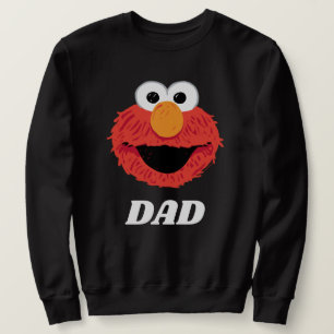 Sesame Street Elmo Pappa Lång Ärmad Tröja