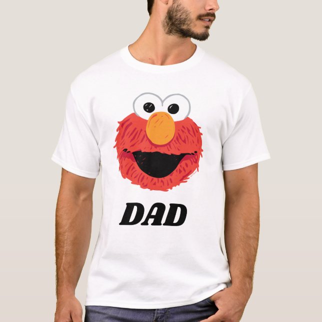 Sesame Street | Elmo Pappa T Shirt (Framsida)
