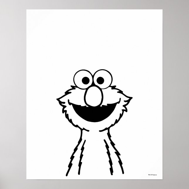 Sesame Street | Elmo Poster (Framsidan)