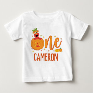 Sesame Street - Elmo Pumpkin 1:a födelsedagen T Shirt