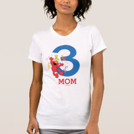 Sesame Street | Elmo - Rainbow Birthday Mamma T Shirt