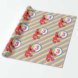 Sesame Street | Elmo - Rainbow Birthday Presentpapper