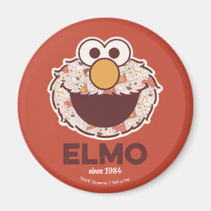 Sesame Street Elmo sedan 1984 Magnet